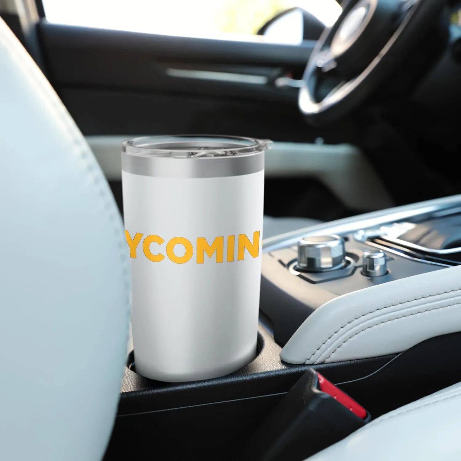 Lycoming Warriors Typographic Logo Lycoming College Stainless Steel Insulated Tumbler