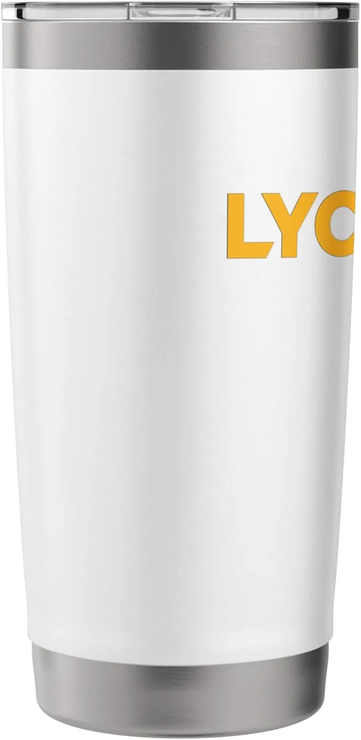 Lycoming Warriors Typographic Logo Lycoming College Stainless Steel Insulated Tumbler
