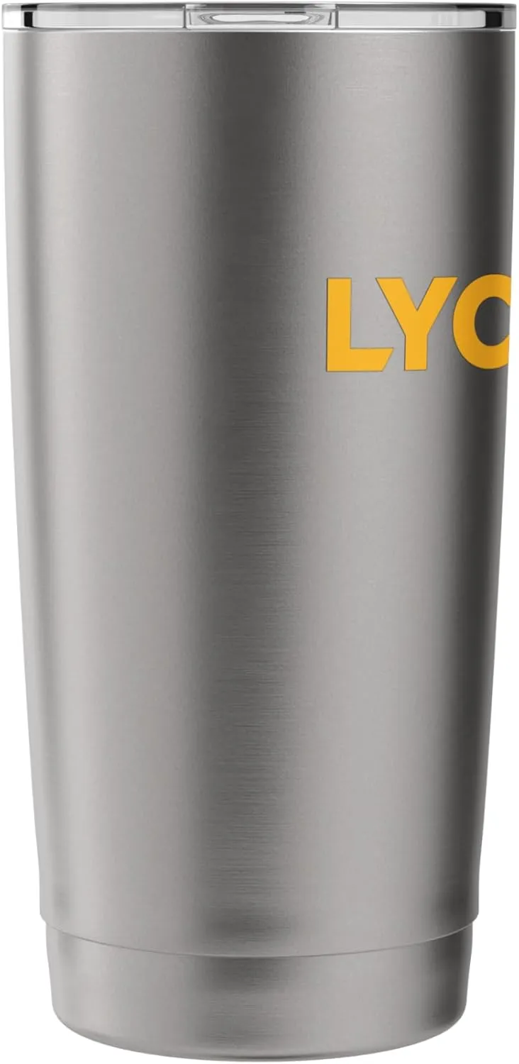 Lycoming Warriors Typographic Logo Lycoming College Stainless Steel Insulated Tumbler