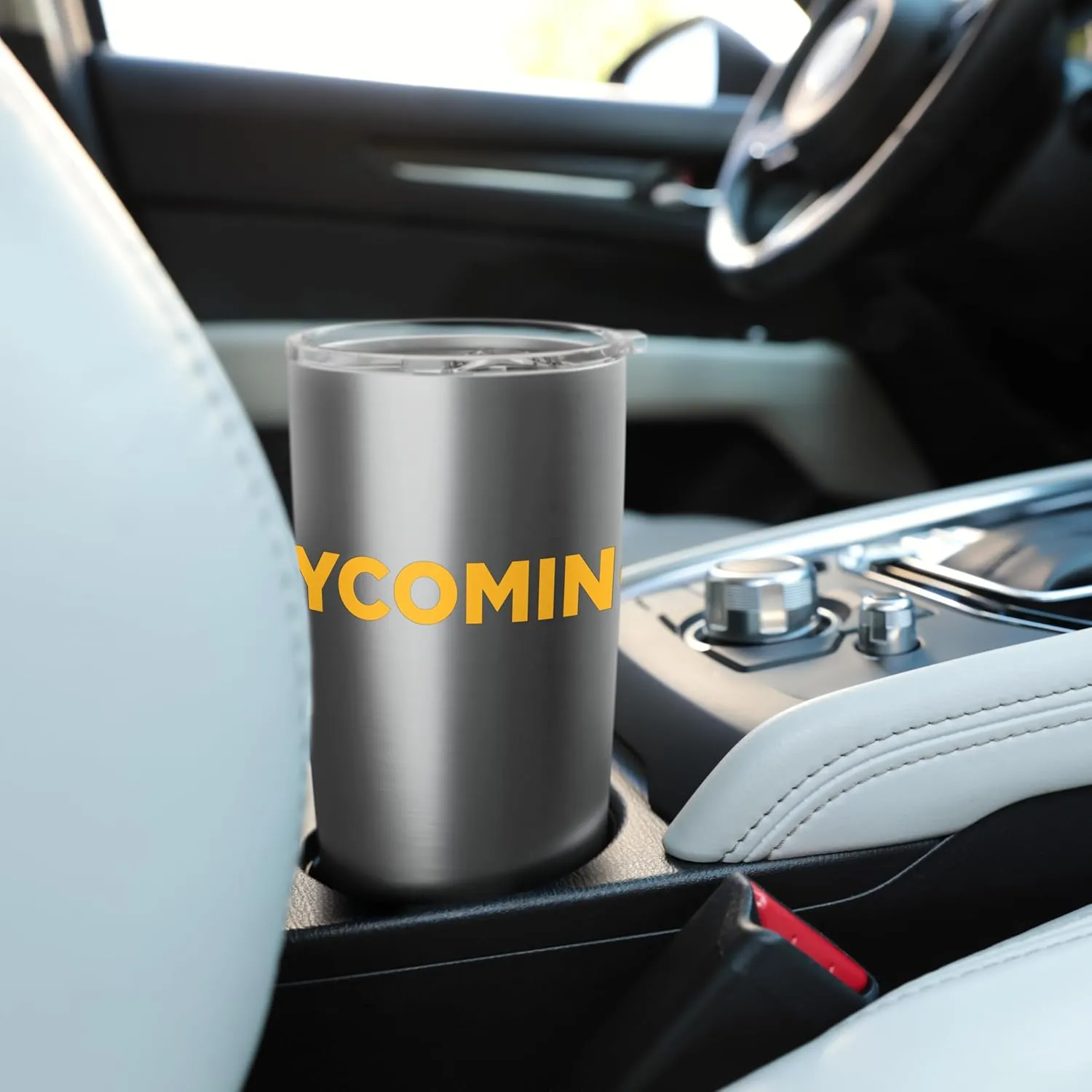 Lycoming Warriors Typographic Logo Lycoming College Stainless Steel Insulated Tumbler