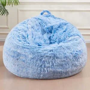 Machine Washable Stuffed Animals Storage, Bean Bag Couch for Adults Kids Teens, Small Bean Bag Chairs for Toddlers