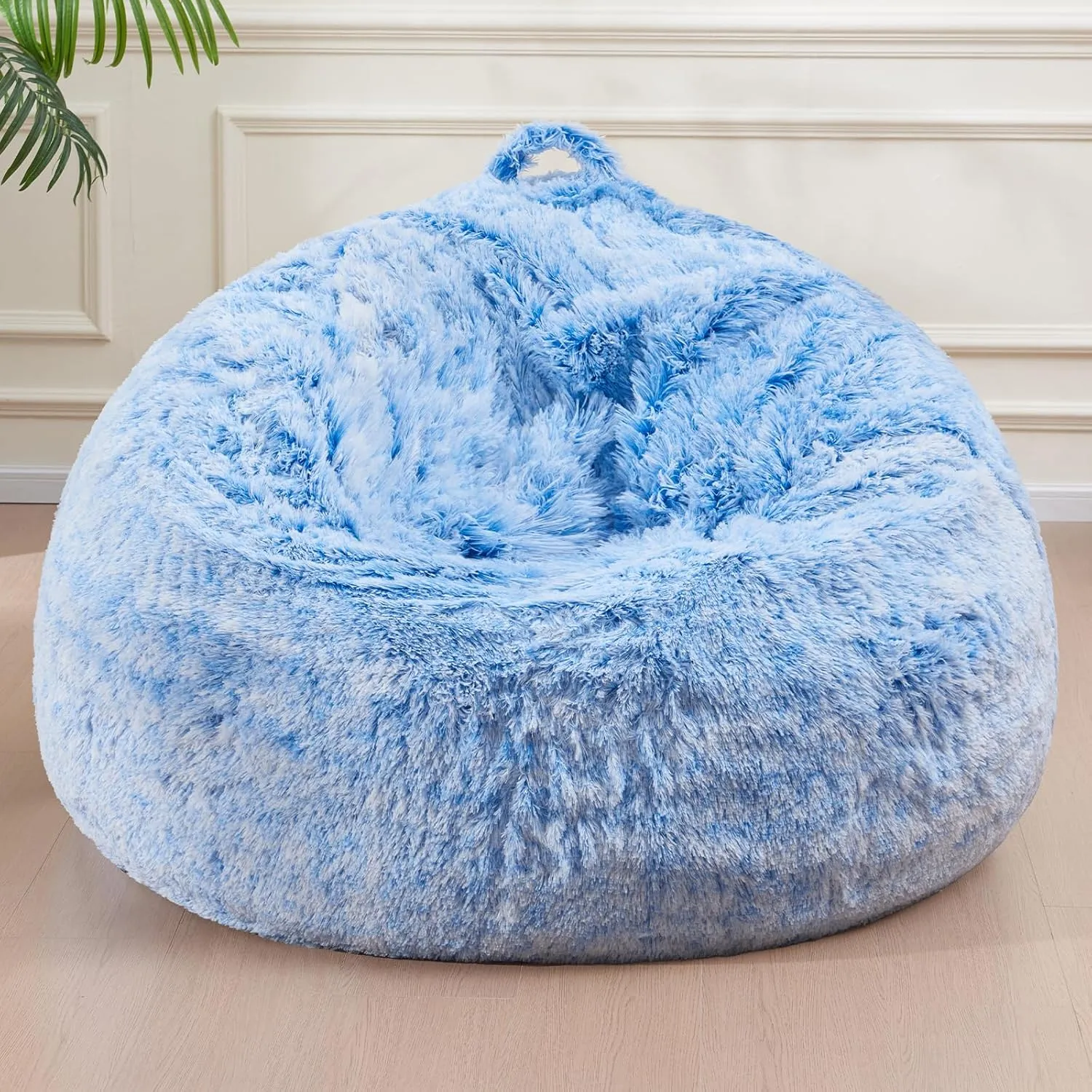 Machine Washable Stuffed Animals Storage, Bean Bag Couch for Adults Kids Teens, Small Bean Bag Chairs for Toddlers
