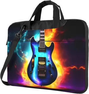 Magic Electric Guitar Print Laptop Case and Computer Bag - Versatile Laptop Bag for Men Laptop Shoulder Bag