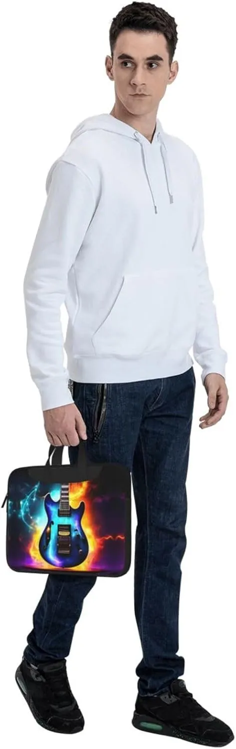 Magic Electric Guitar Print Laptop Case and Computer Bag - Versatile Laptop Bag for Men Laptop Shoulder Bag