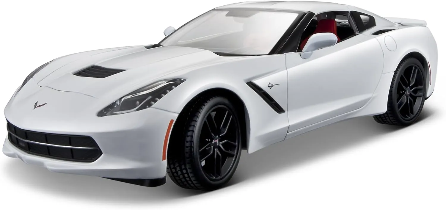 Maisto 1:18 2014 Corvette Stingray Z51 Diecast Vehicle (Colors May Vary)