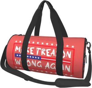 Make Treason Wrong Again Duffel Bag Gym Bag Travel Sports Tote Large Foldable Beach Swim Yoga7