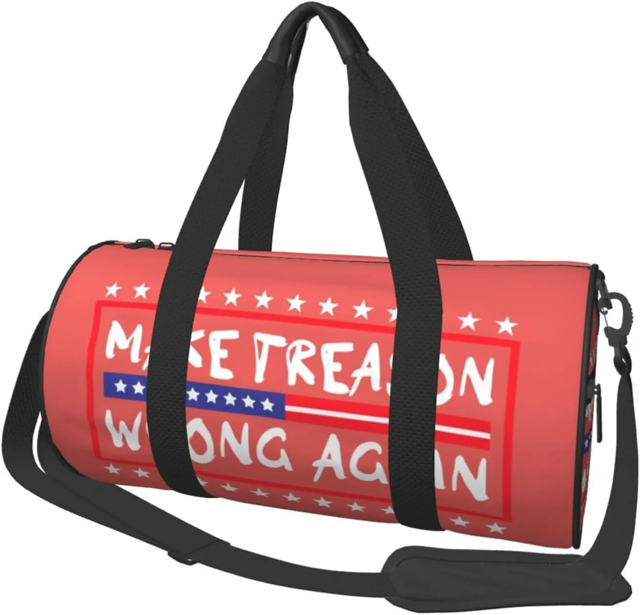 Make Treason Wrong Again Duffel Bag Gym Bag Travel Sports Tote Large Foldable Beach Swim Yoga7