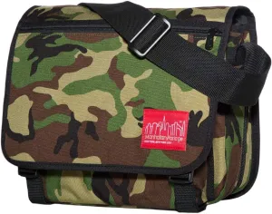 Manhattan Portage Europa Messenger Bag (SM) Expandable With Laptop Sleeve Water Resistant Luggage Attachment 1000D Cordura For Work College Travel (Camoflauge)