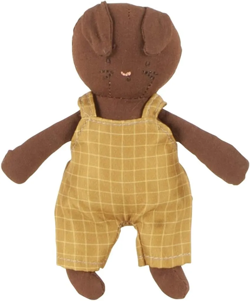 Manhattan Toy Playdate Friends Ellis Machine Washable and Dryer Safe 14 Inch Doll with Mini Bunny Stuffed Animal