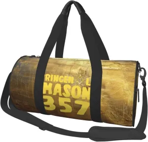 Masonic Prince Hall Mason Duffel Bag Gym Bag Travel Sports Tote Large Foldable Beach Swim Yoga5