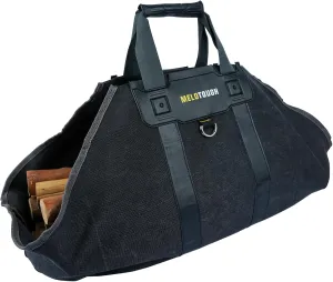 MELOTOUGH Firewood Log Carrier Ballistic Log Tote Bag,Super Stronger Than Canvas Firewood Carrier Log Tote Bag