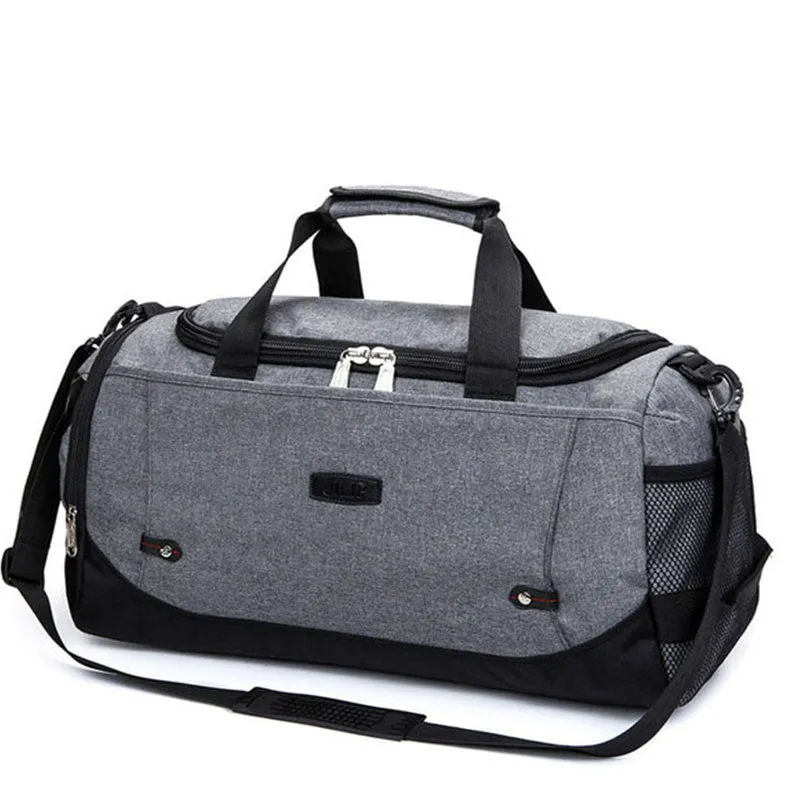 Men Gray Sports Fitness Bags