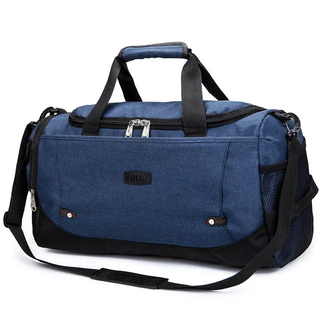 Men Gray Sports Fitness Bags