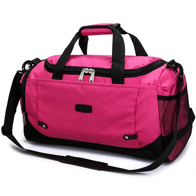 Men Gray Sports Fitness Bags