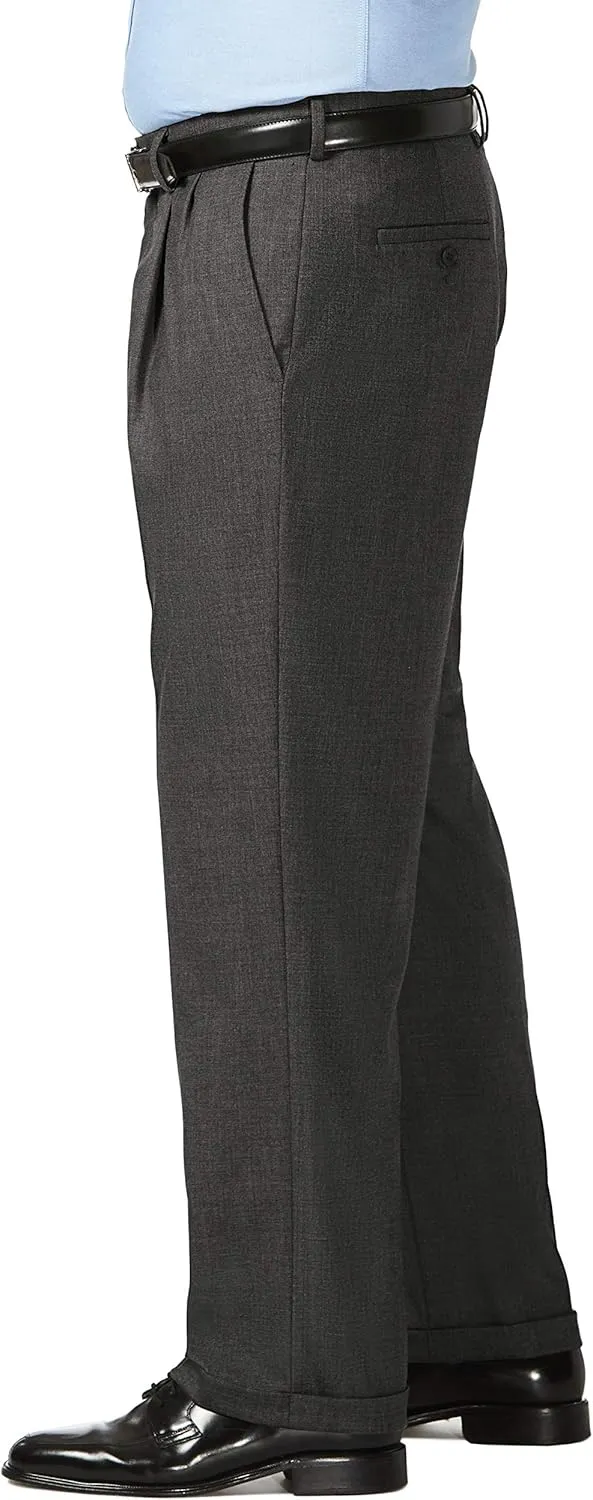 Men's Classic Fit Pleat Front Dress Pant Regular and Big & Tall Sizes