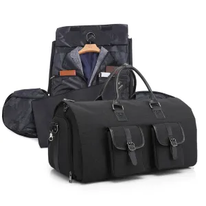 Men’s Hand Luggage Bag – Large Capacity Folding Sports and Travel Bag with Shoe Compartment