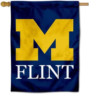 Michigan Flint Double Sided House Banner Flag