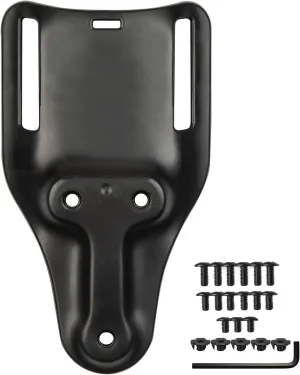 Mid Ride Holster Universal Belt Loop for Qls 1-2 Locking Fork and Receiver Plate Quick Locking System Kit