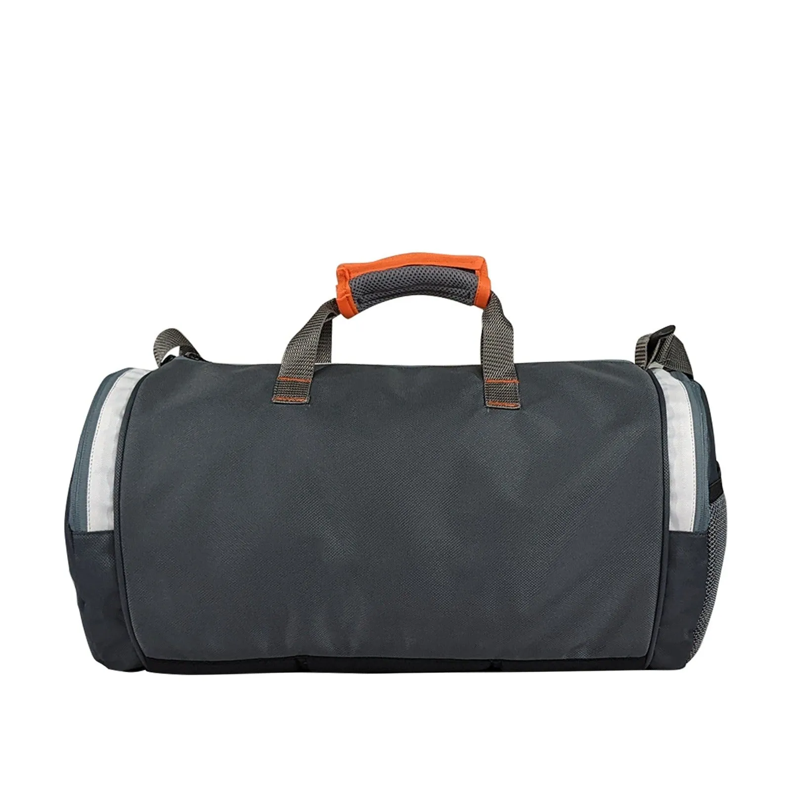 Mike dual tone gym bag - Grey & white