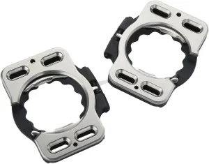 Mikikit 1Pair Self Locking Pedal Cleats for Mountain Bikes Easy Install Bike Pedal Cleat Accessories Compatible with Durable Long Lasting Design for Cycling Enthusiasts