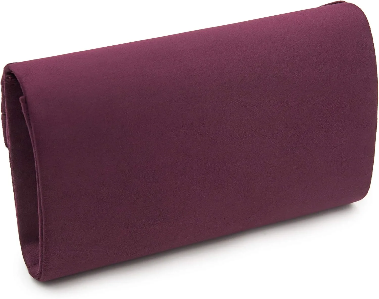Milisente Evening Bag for Women, Suede Envelope Evening Purses Crossbody Shoulder Clutch Bag