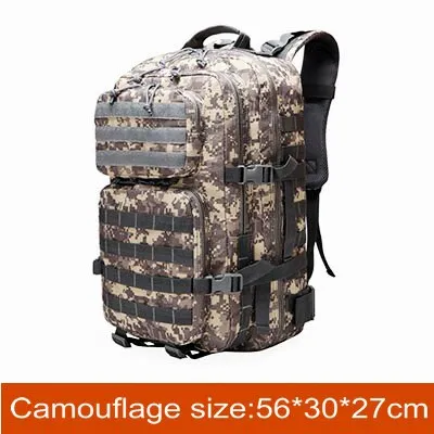 Military Tactical Backpack Large Army 3 Day Assault Pack Molle Bag Backpacks Rucksacks for Outdoor Hiking Trekking Backpack