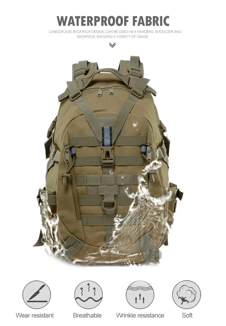 Military Tactical Outdoor Backpack
