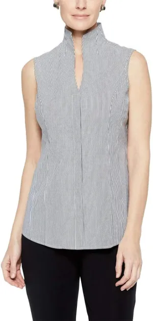 MISOOK Women Sleeveless Blouse - Pull on, Unlined Woven Tank Machine or Hand Wash Washable for Ladies & Girls