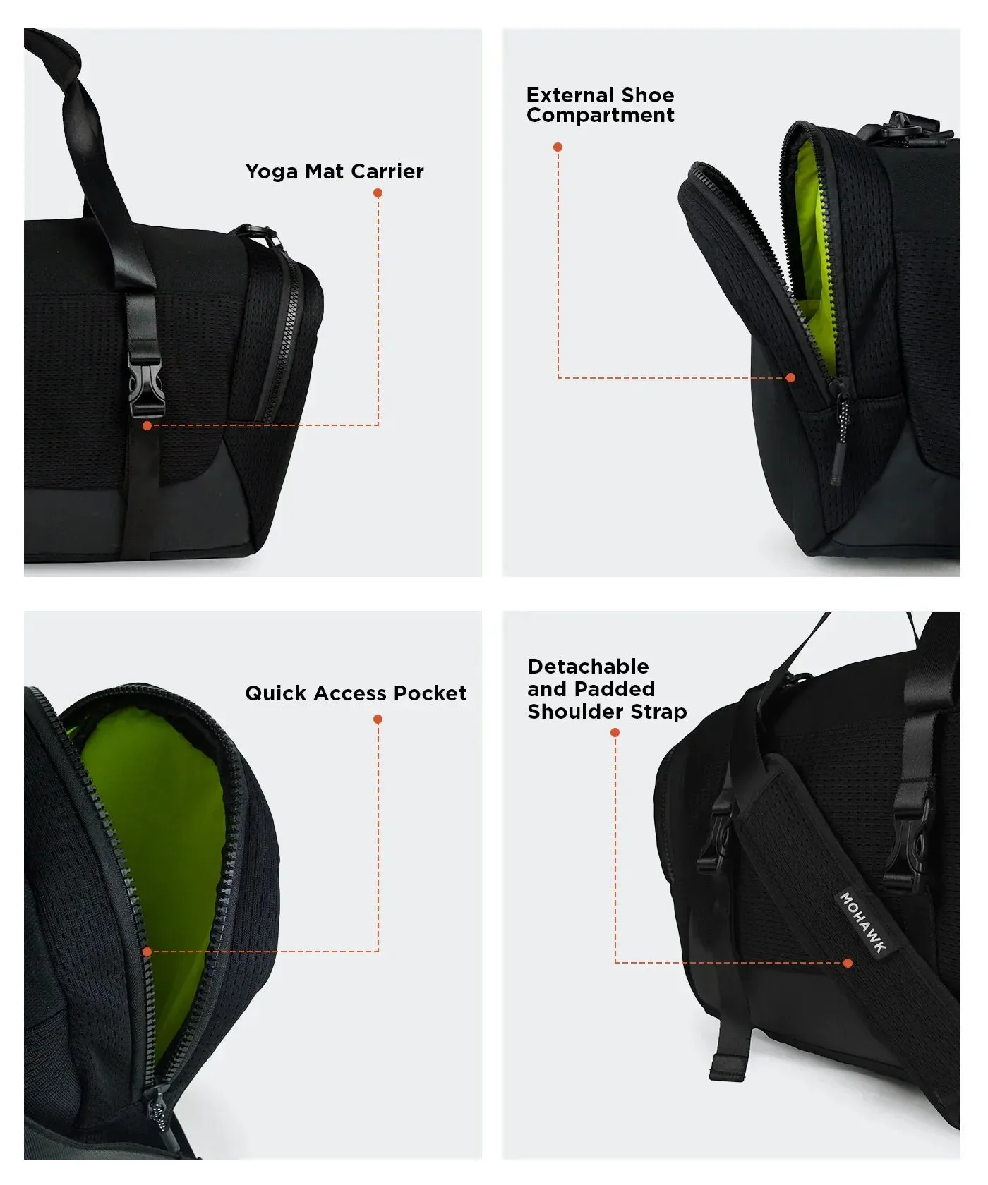 Mohawk Aviator Gym Duffle