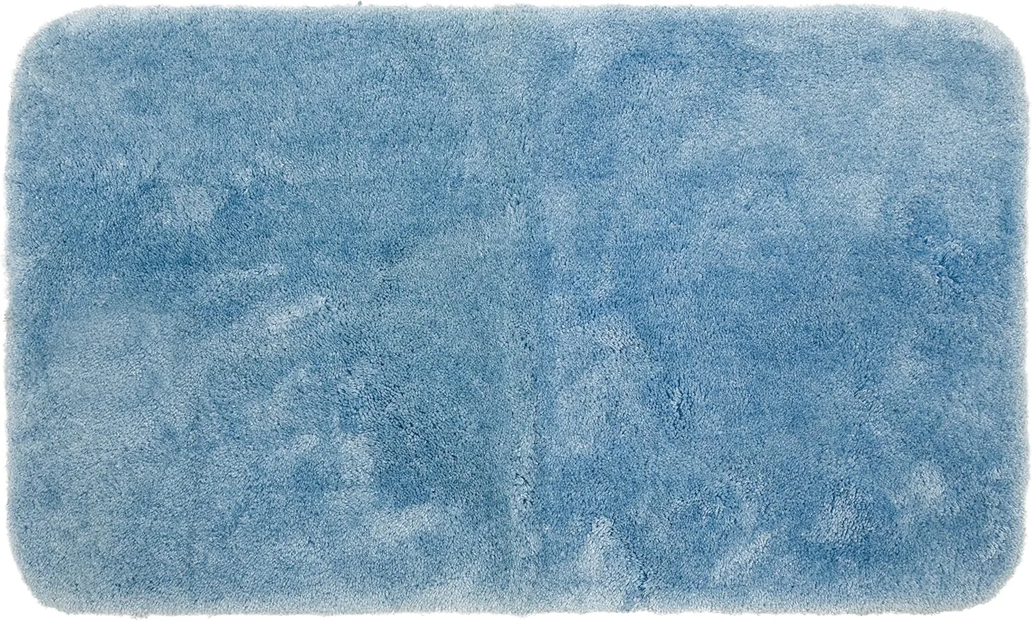 Mohawk Home Machine Washable Royal Bath Mat, Wedgewood Blue (1' 5" x 2')