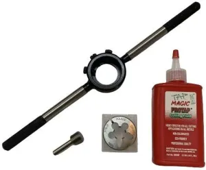 Mosin-Nagant M15x1 RH Barrel Threading Kit - #5 Die Handle, Die, TAT & Cutting Oil (9mm)