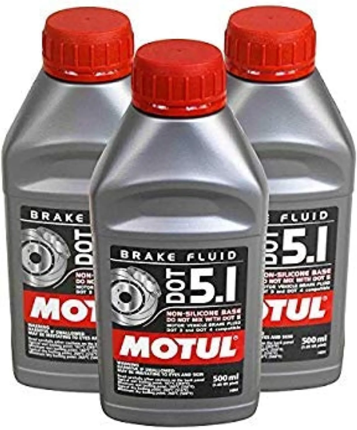 Motul DOT 5.1 High Temp. Brake Fluid (3 Pack)