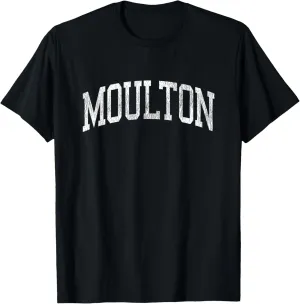 Moulton Texas TX Vintage Athletic Sports Design T-Shirt