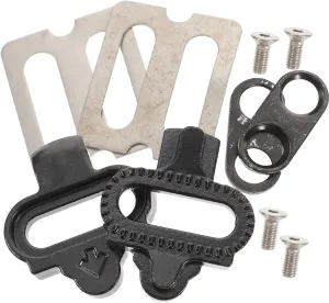 Mountain Bike Pedal Cleats for Efficient Performance Durable Cycling Accessories Easy Install Self