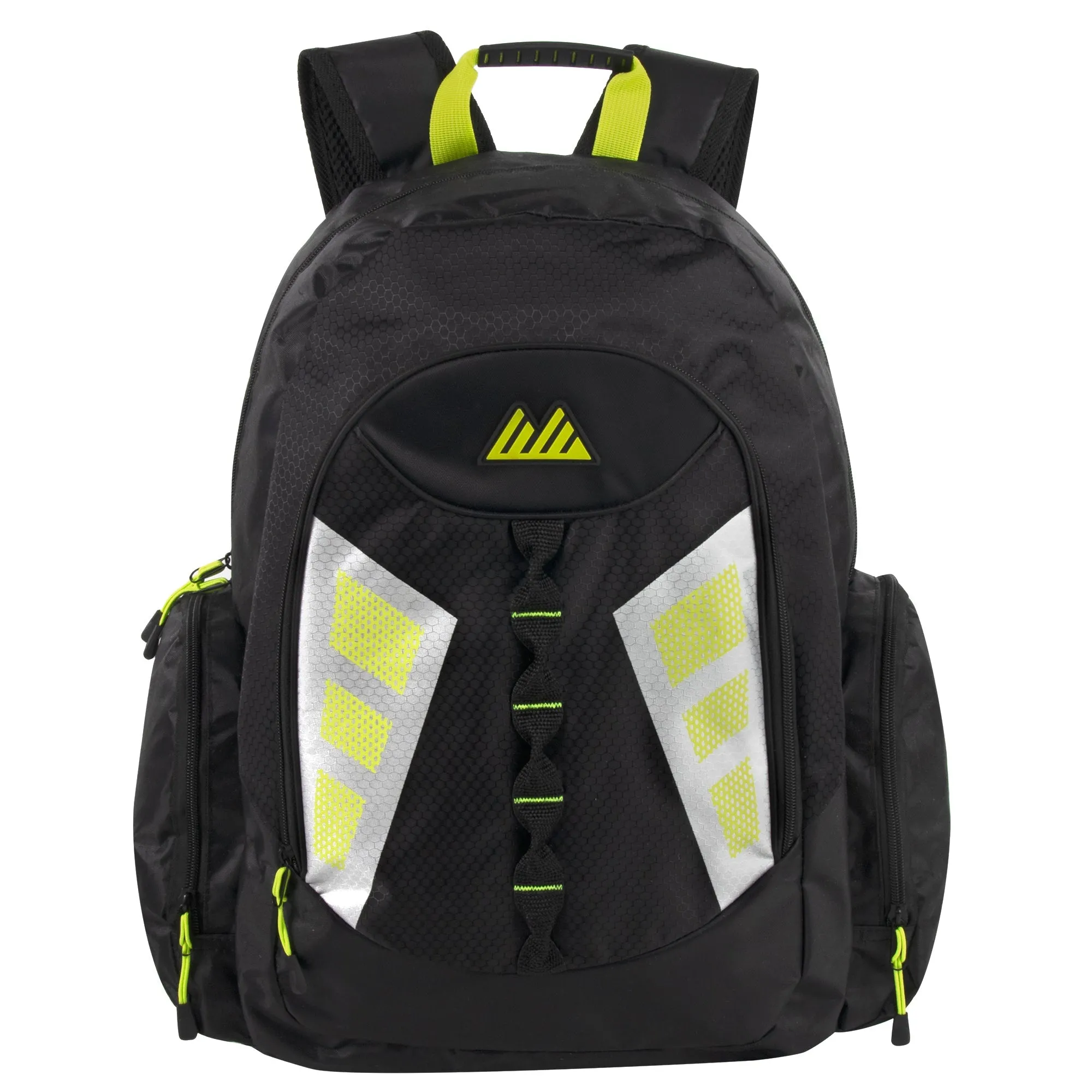 Mountain Edge Multi-Pocket Reflective Backpack 19 Inch Wholesale