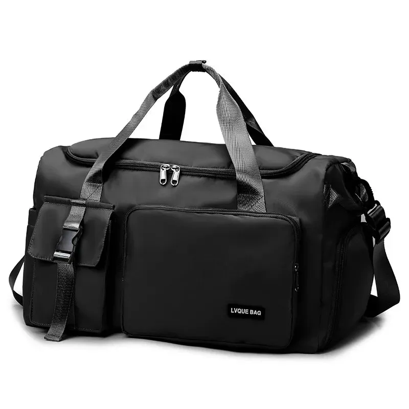 Multi-Function Travel Gym Bag with Shoe Compartment