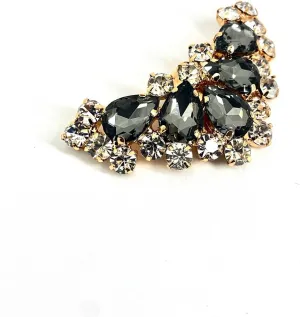 Multi Functional Decorative Rhinestone Shoes High Heel Clutch Dress Hat Shoe Clips Buckles 2 Pcs