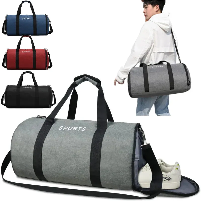 Multifunctional Travel Duffel with Shoe Storage