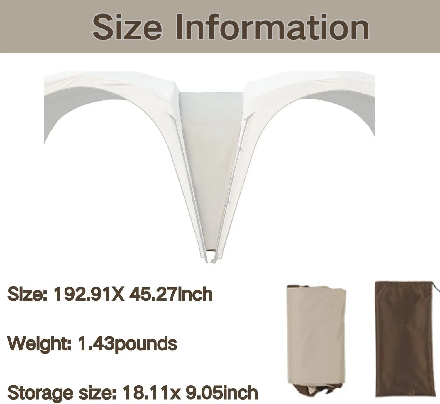 Naturehike Quarter/Hexagonal Camping Tent Canopy Sun Shade,Outdoor Tent for Camping,Fishing,Picnics, Canopy Available with Ground Cloth,Door Curtains,Tent Connector