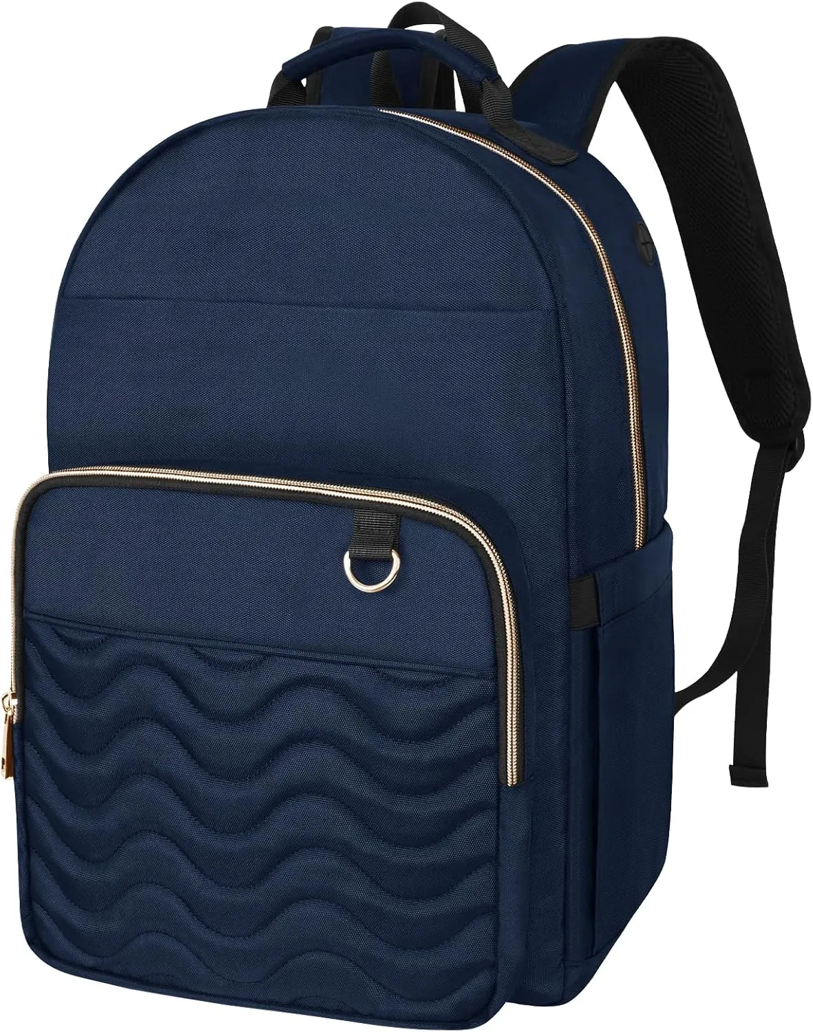Navy Blue Backpack for Women,Backpack with Laptop Compartment,School Bag for Teens Girls, Travel Backpack Carry On, Nurse Teacher Computer Backpack, Water Resistant Daypack for College