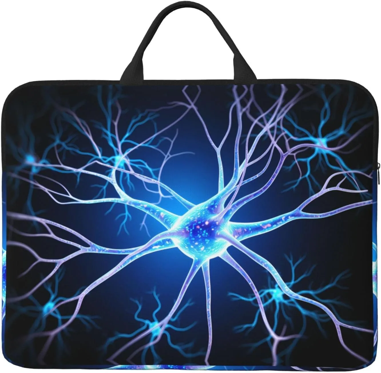 Neuron Extensions Pattern Laptop Sleeve Case 14 in Suitable for Notebook Computer Tablet Traveling Carrying Simple Case