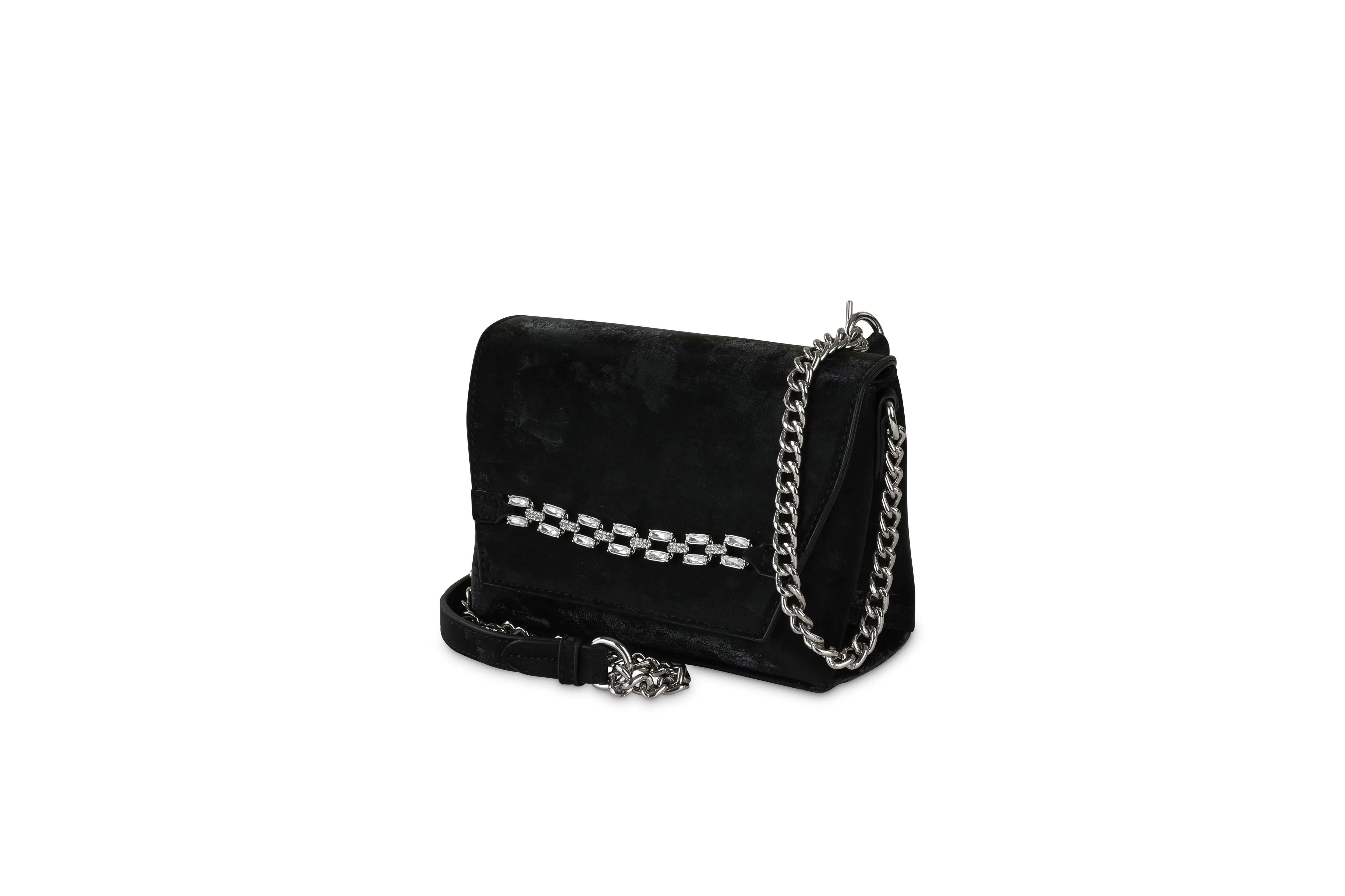 NIDA CLUTCH- BLACK