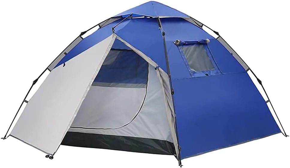 NIEH Tent Portable Waterproof Breathable Multifunction Folding Automatic Outdoor Camping Family Tents 3-4 Person