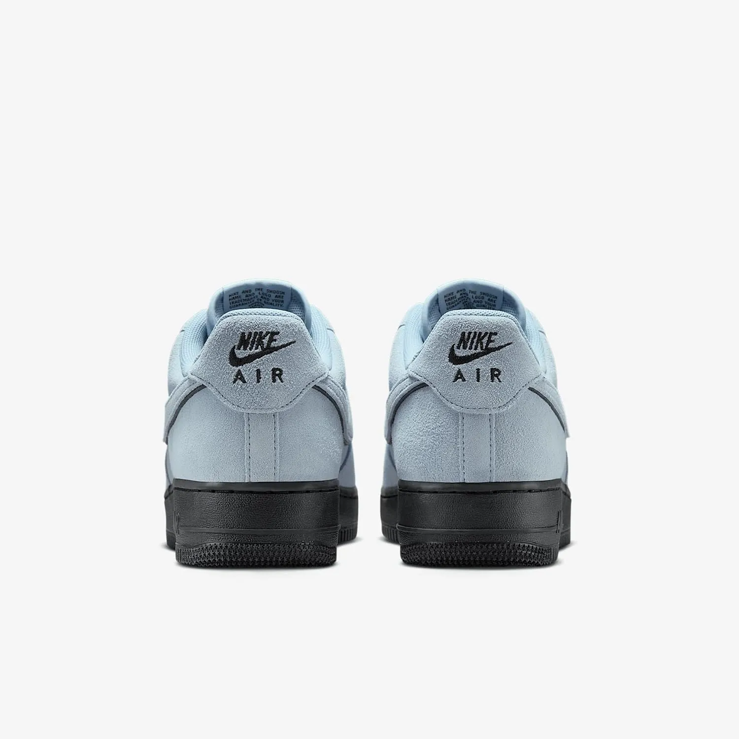 Nike Air Force 1 '07 LV8 Men's Shoes (HQ1966-400, Light Armory Blue/Black/Light Blue)