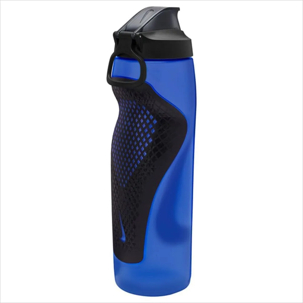 NIKE HY9000-423 Refillable Bottle Locking Lid 32oz Game Royal/Black 32oz/976ml
