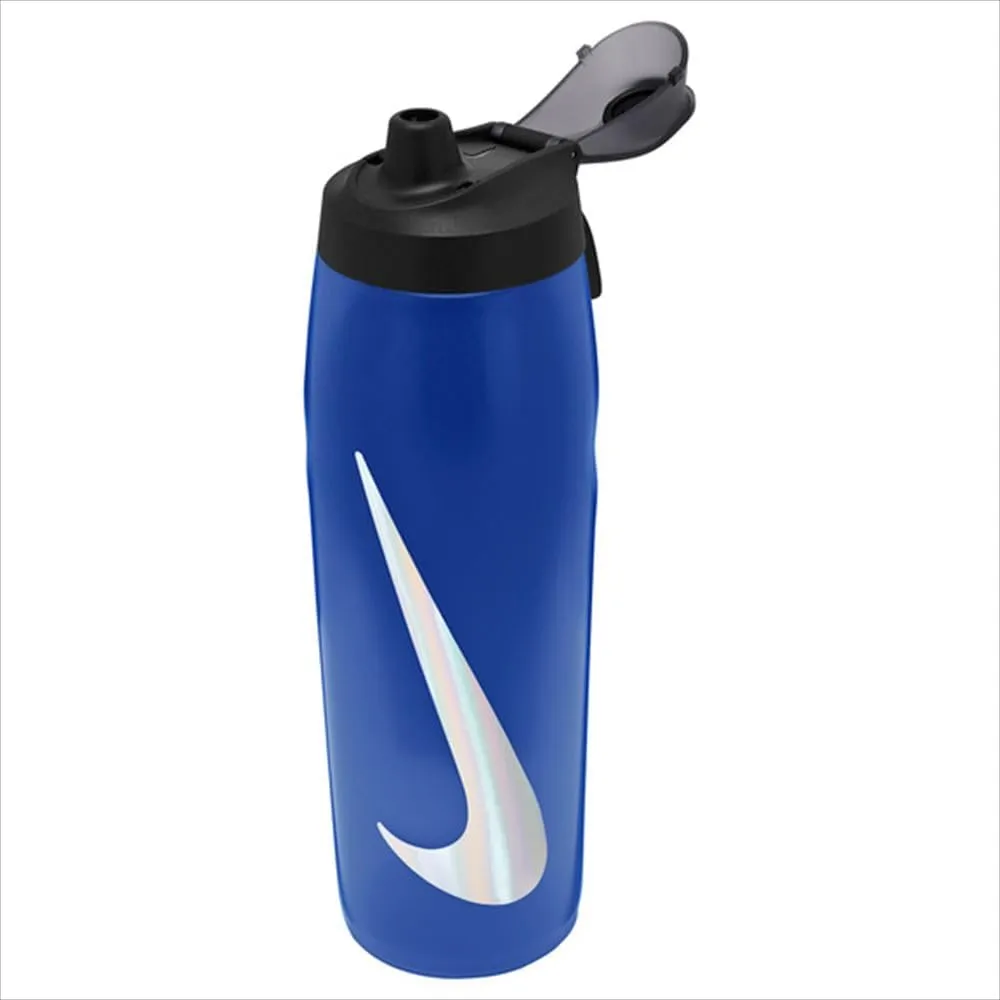 NIKE HY9000-423 Refillable Bottle Locking Lid 32oz Game Royal/Black 32oz/976ml