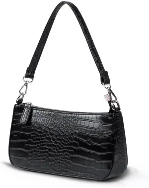 NIUEIMEE ZHOU Small Shoulder bag with 2 Removable Straps Cross Body Clutch Purse Handbag for Women