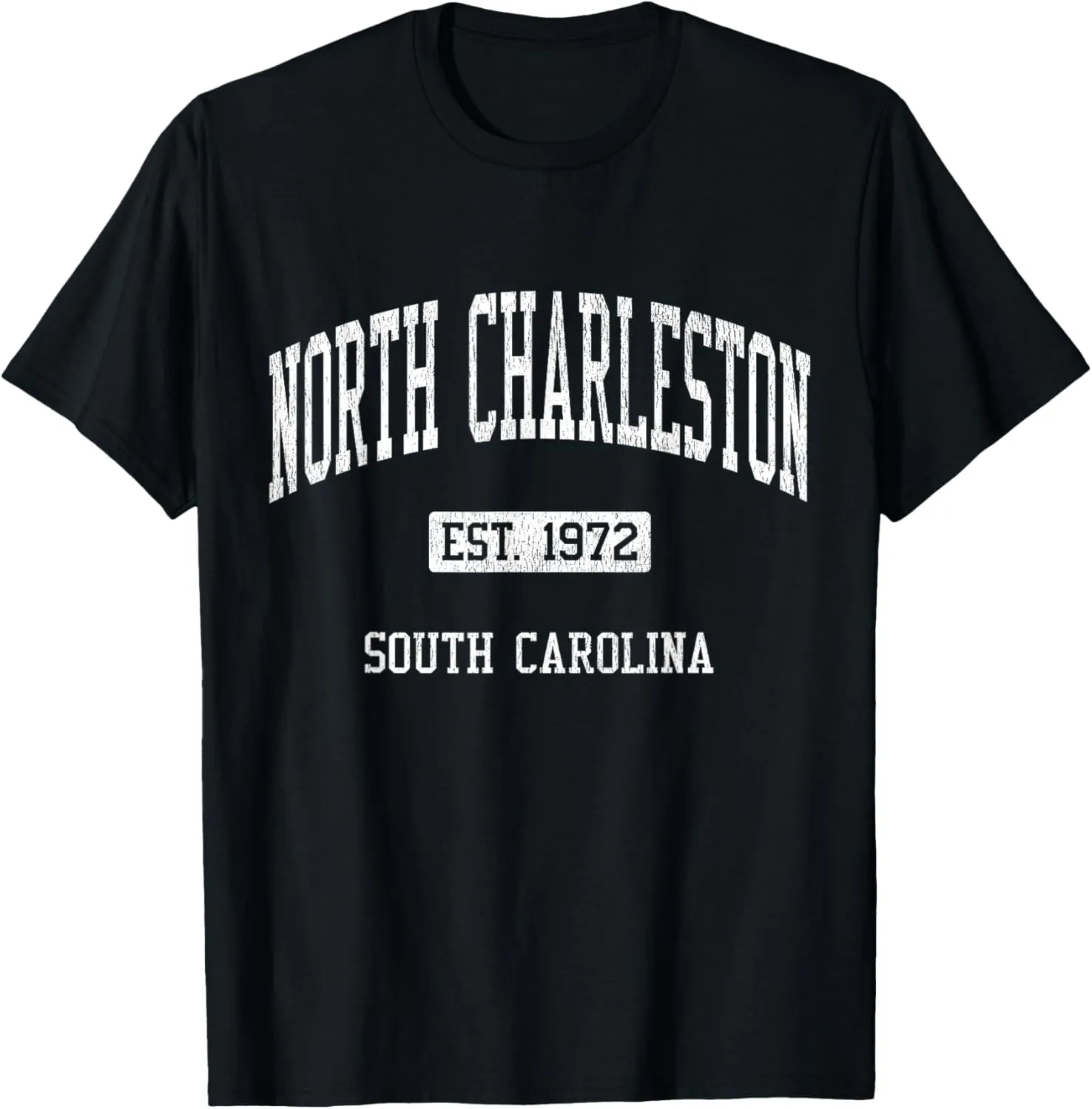North Charleston South Carolina SC JS04 Vintage Athletic Spo T-Shirt