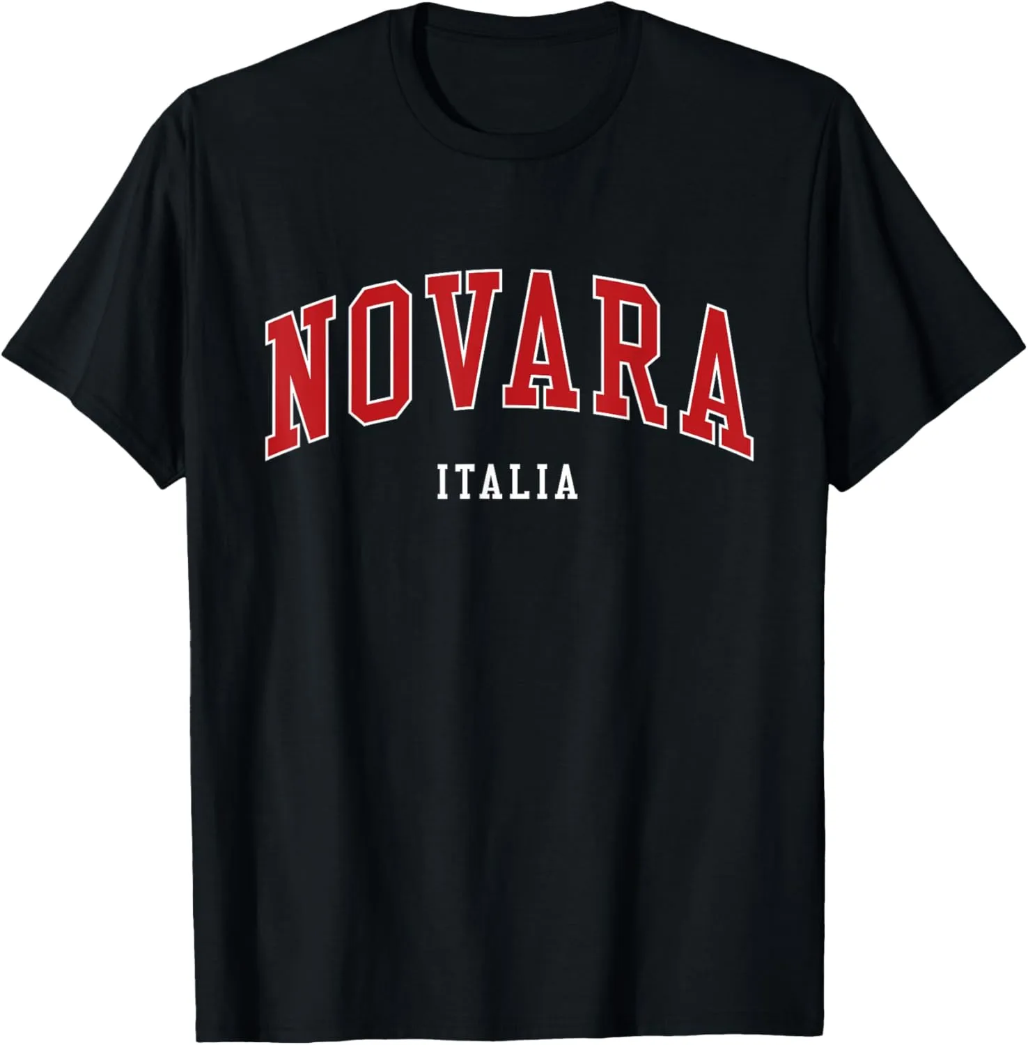 Novara Italy College University Style T-Shirt