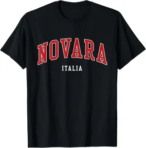 Novara Italy College University Style T-Shirt